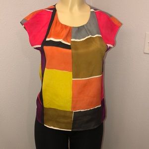 Loft colorful blouse.